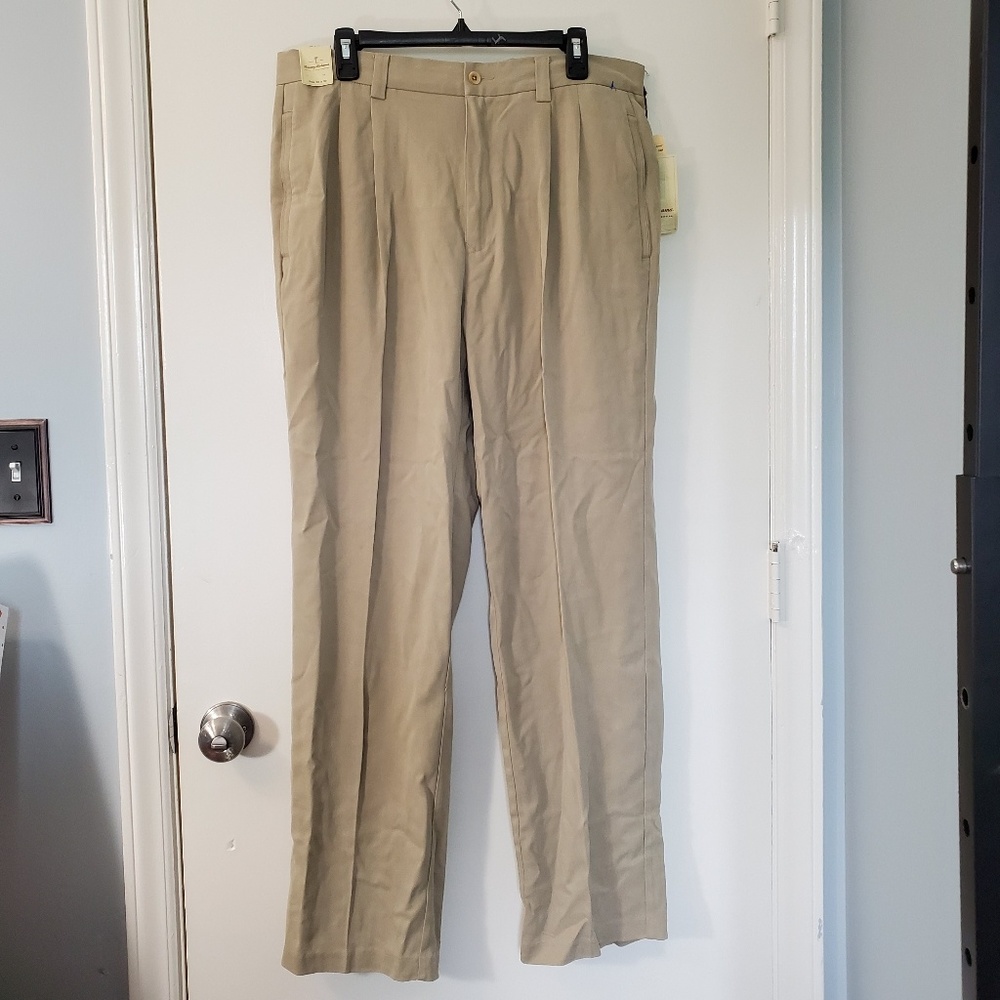 Tommy Bahama Mens Khaki Pants 35 x 32